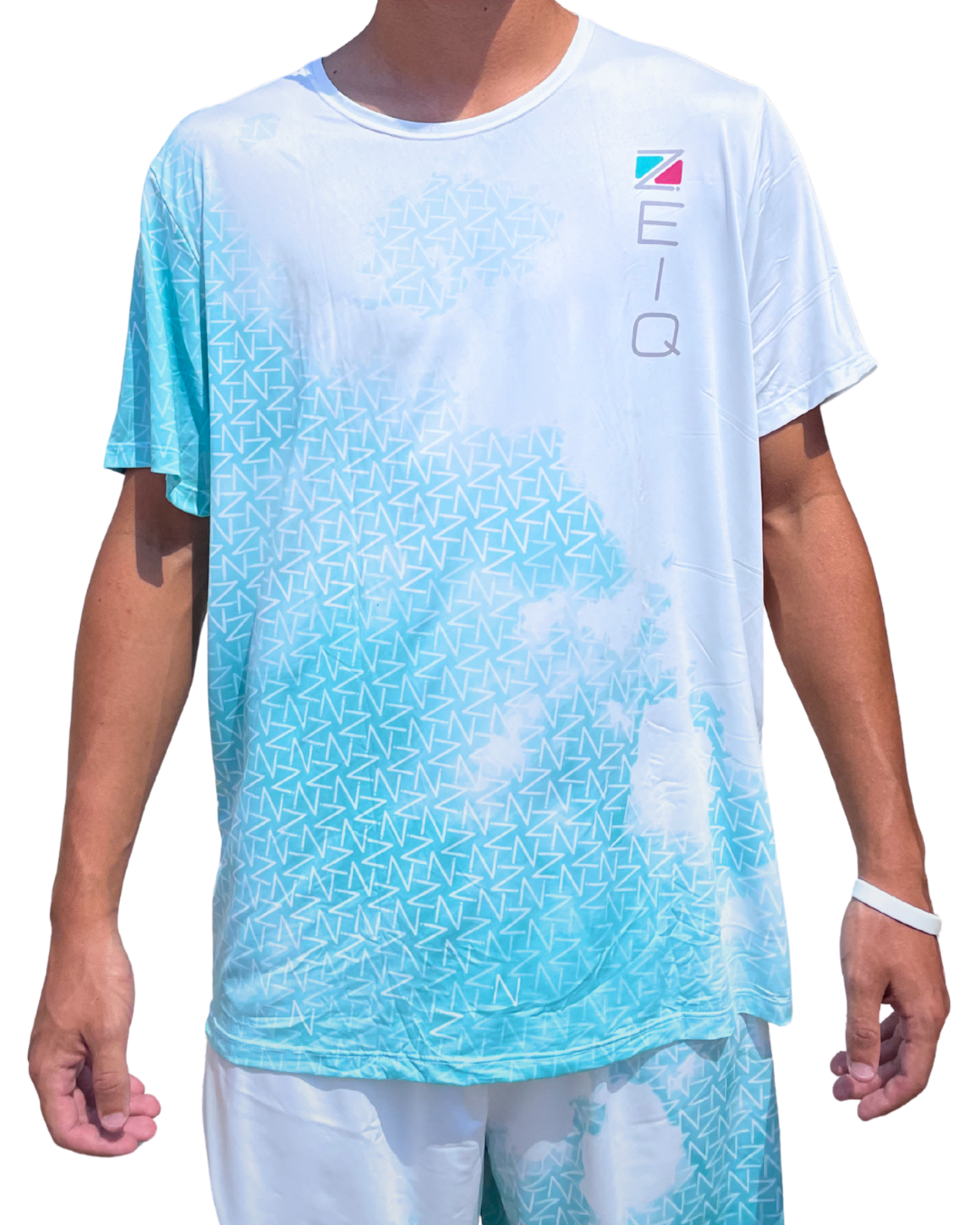 Camiseta masculina Zeiq Advanced Blue Sky
