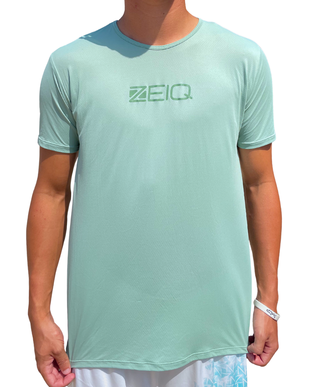 Camiseta Esportiva Slim Zeiq Pistache
