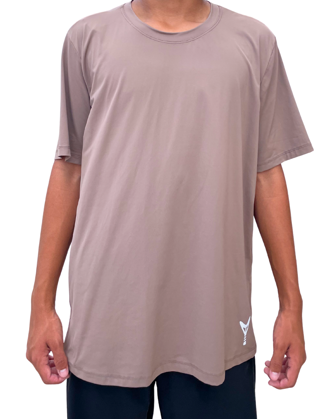 Camiseta Masculina Confort Bege Hapah